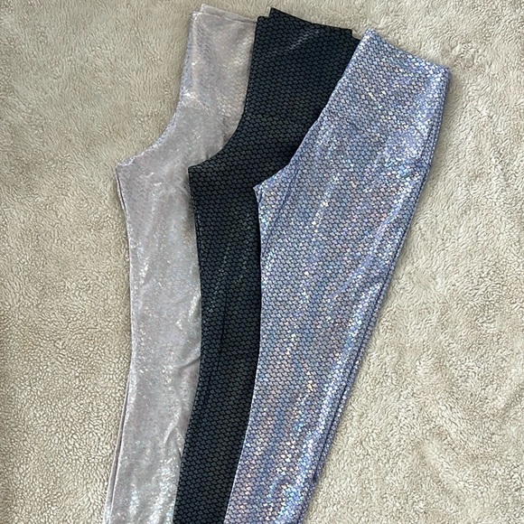 Emily Hsu Designs Set of 3 Mermaid Leggings - Picture 2 of 9